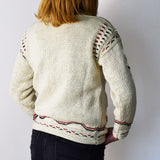 Pull-over portugais traditionnel Poveira Blanc Pull-over Poveira - Blanc
