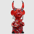 Reproduction du Diable en terre cuite par Julia Cota Diabo com criança 40 cm - Jùlia Côta