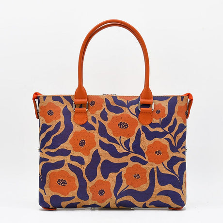 Sac à main en liège 3-en-1 bordeaux - Élégance modulable & artisanat portugais Sac à main convertible en liège