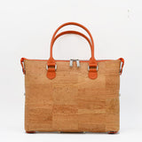 Sac à main en liège 3-en-1 bordeaux - Élégance modulable & artisanat portugais Sac à main convertible en liège