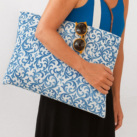 Sac de courses portugais avec illustrations azulejos Tote bag "Azulejos"