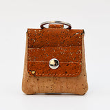 Sac panier en liège Doré et Rouge I Liège du Portugal Porte-clés en liège