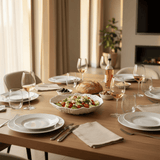 Saladier blanc en forme de chou I Vaisselle portugaise Plat de service en céramique en forme de chou 27cm - Blanc