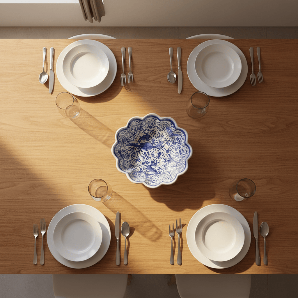 Saladier en céramique de Coimbra 24cm Saladier en céramique de Coimbra - 24cm