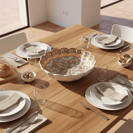 Saladier en céramique de Coimbra - 30cm Saladier en céramique de Coimbra - 30cm