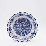 Saladier en céramique traditionnel du Portugal  I bleu 24cm Saladier en céramique "Tradicional" Bleu - 24cm