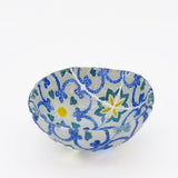 Saladier en verre bleu I Artisanat portugais Saladier en verre "Marinha Grande" 13cm