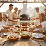 Saladier individuel en terre cuite - Turquoise Saladier individuel en terre cuite - Turquoise