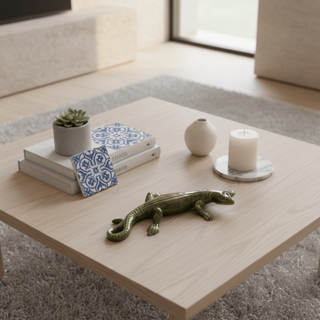 Salamandre en céramique I Décoration portugaise Salamandre en céramique - 26cm