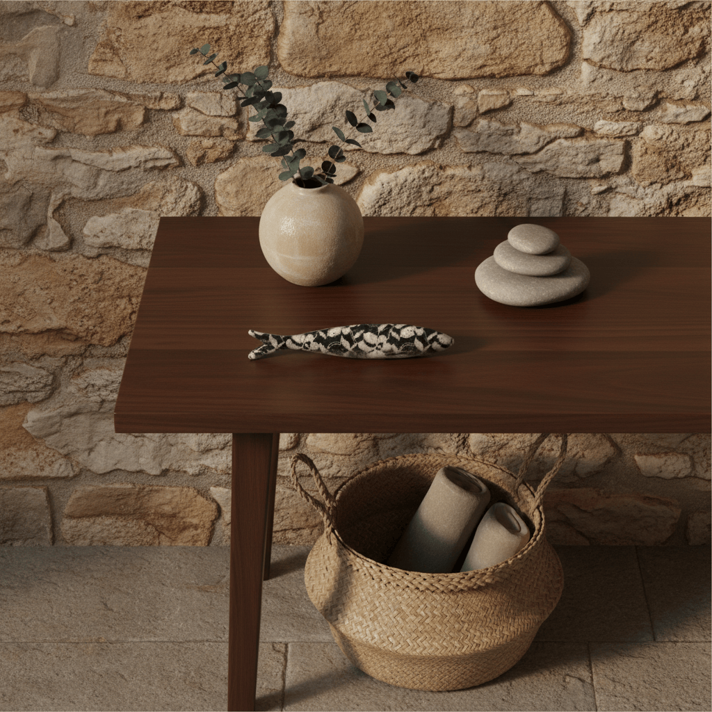 Sardine Décorative en Céramique avec Motifs Portugais Sardine en céramique naturaliste de Caldas da Rainha