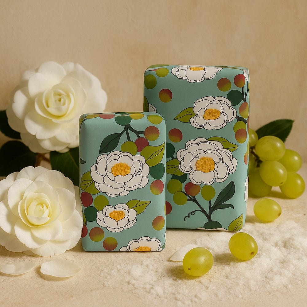 Savon de luxe parfumé aux camélias Savon parfumé "Porto"