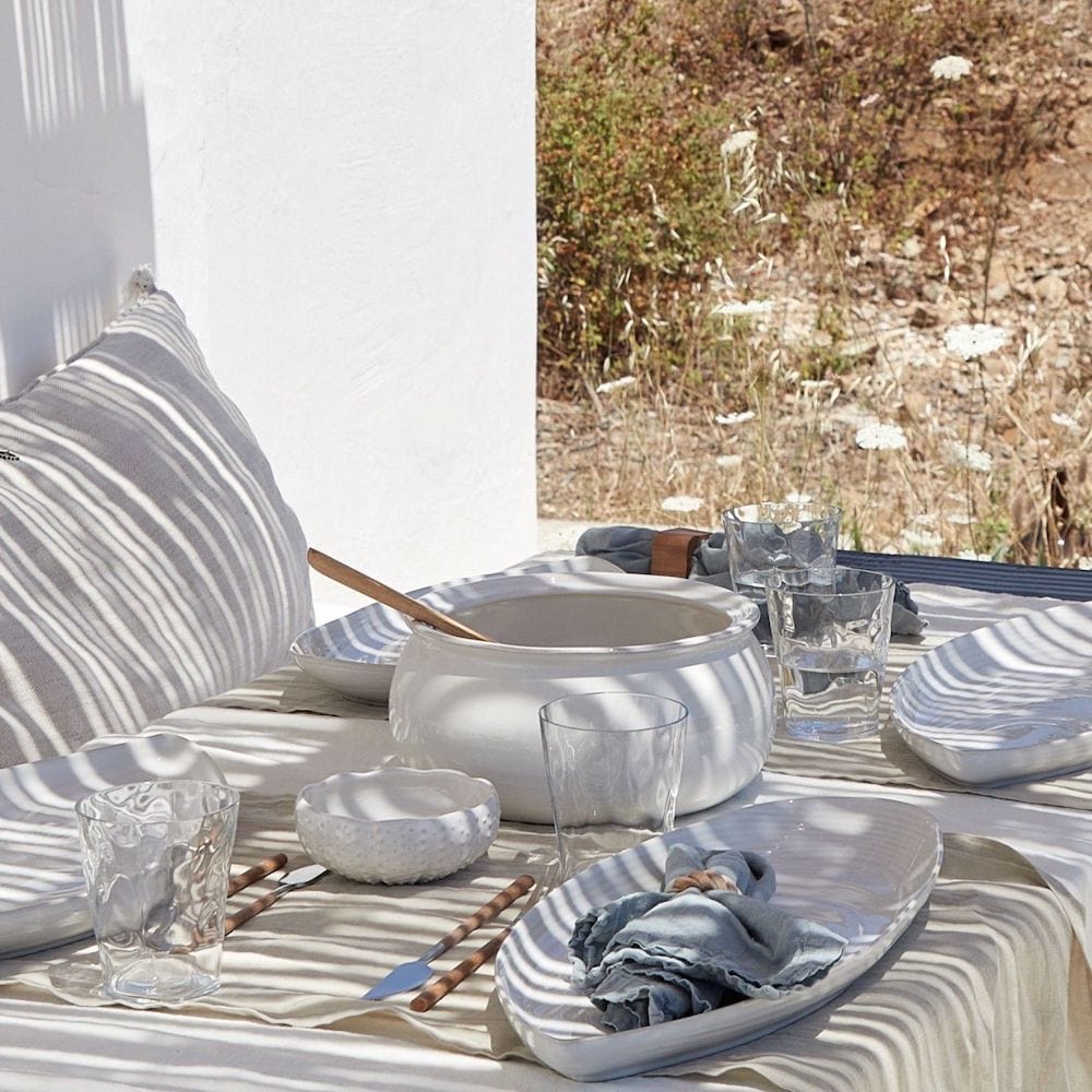 Soupière en grès blanche I Vente en ligne Soupière en grès