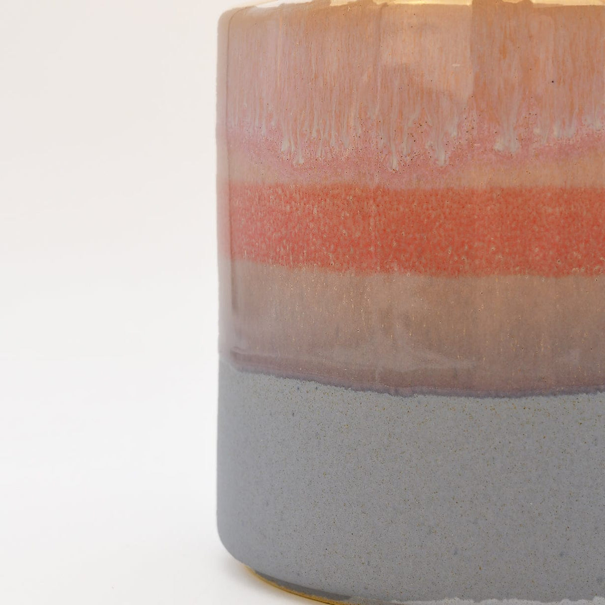 Vase décoratif premium I Céramique portugaise recyclée Vase en grès "Doce"