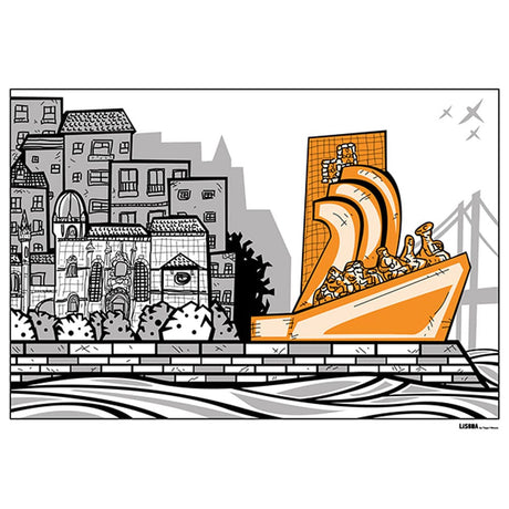 Affiche Padrão dos Descobrimentos Affiche "Padrão dos Descobrimentos"