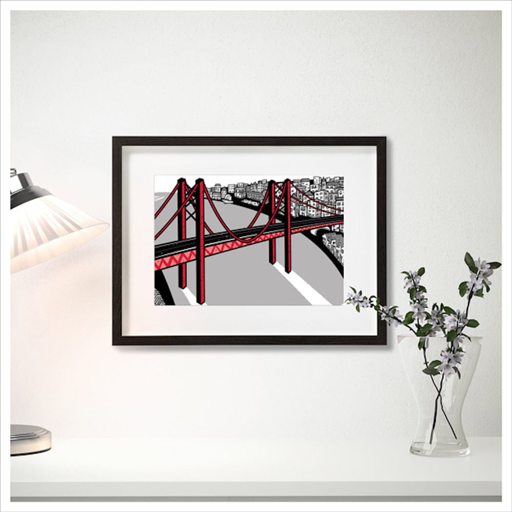 Affiche Ponte 25 de Abril Affiche "Ponte 25 de Abril"