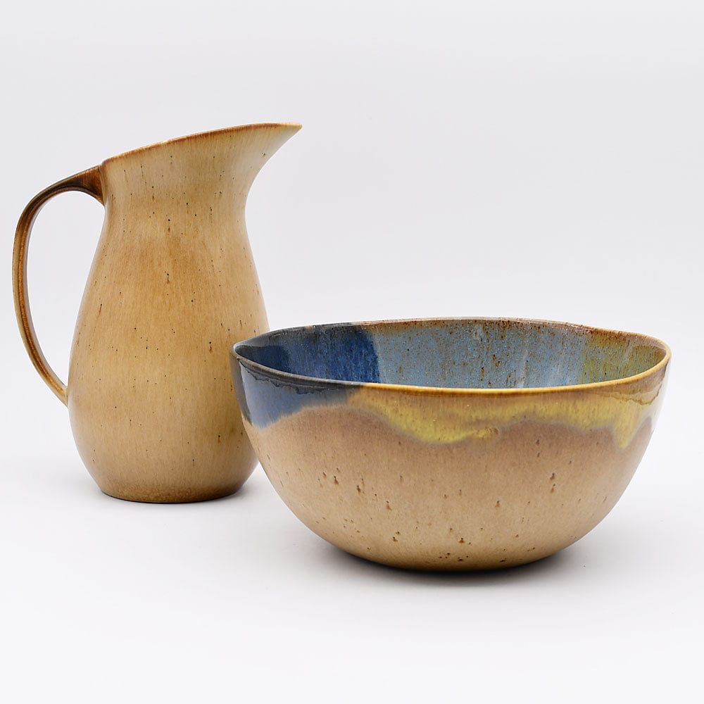 Assiette à dessert en grès de la collection portugaise Corals Saladier en grès "Corals"