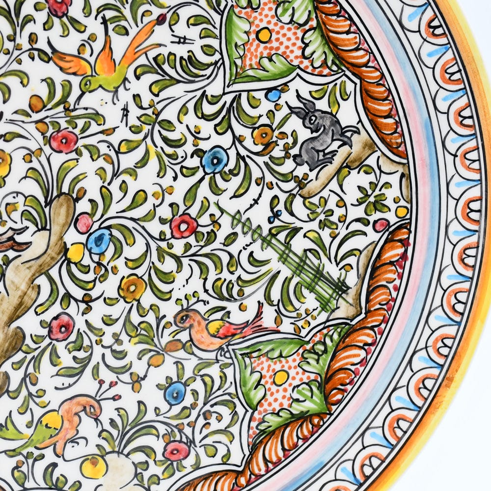 Assiette en céramique de Coimbra - 29cm