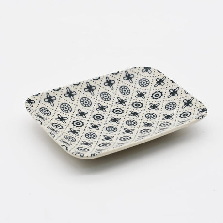 Assiette en grès portugaise I Vente en ligne Assiette rectangulaire en grés