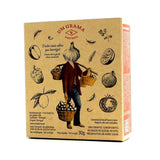 Tubes de tomates. oignons. poivrons déshydratés