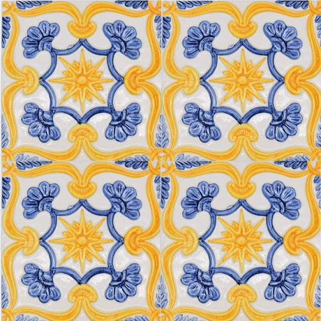 Azulejo du Portugal I Fabrication artisanale Azulejo 15x15cm