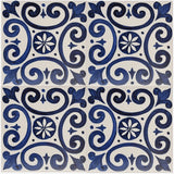 Azulejo Padrao I Azulejo portugais artisanal 14 cm Azulejo Padrão 14x14cm