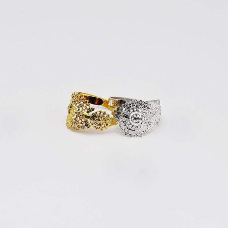 Brincos À Rainha I Bague en argent