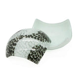 Boite en verre fusionné "Calcada"