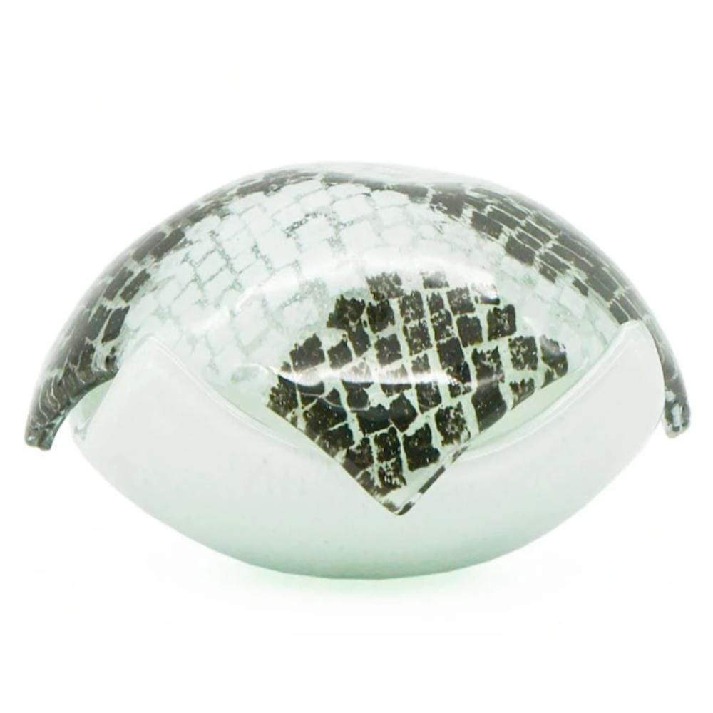 Boite en verre fusionné "Calcada"