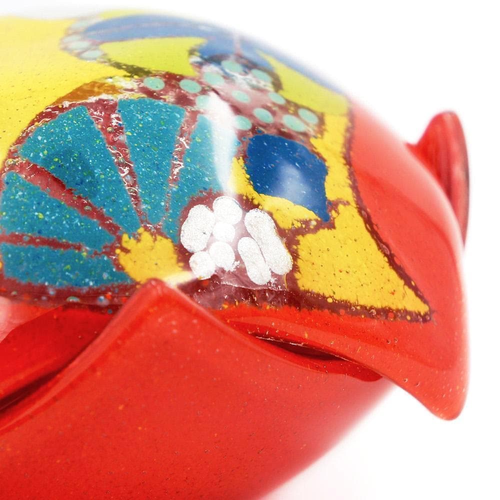 Boite en verre fusionné "Coeur de Viana"