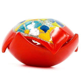 Boite en verre fusionné "Coeur de Viana"