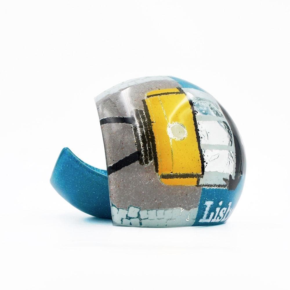 Boite en verre fusionné "Electrico 28"