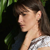 Boucle d'oreille en filigrane d'argent doré en forme de fleur I Bijoux portugais Boucles d'oreille "Flores" - Argent doré