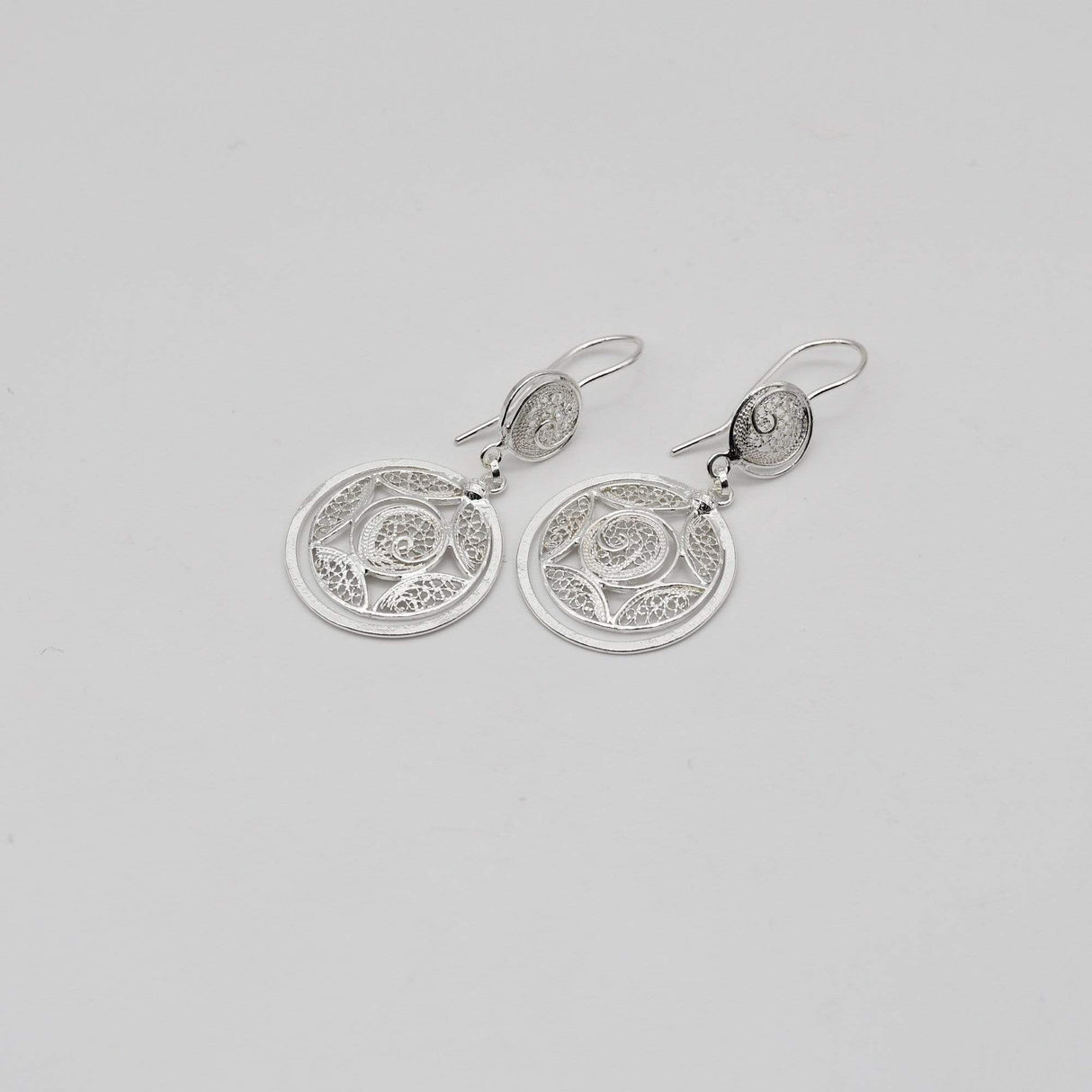 Boucles d'oreille en argent