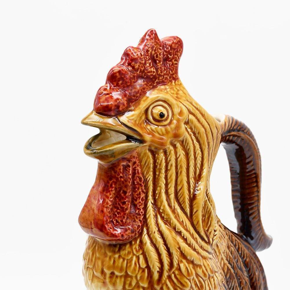 Carafe en céramique en forme de Coq