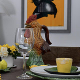 Carafe en céramique en forme de Coq