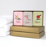 Coffret de 3 savons aux fleurs
