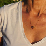 Conta de Viana I Collier en argent doré