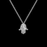Mão de Fátima I Collier en argent