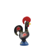 Coq de Barcelos traditionnel en céramique - Noir