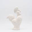 Coq en céramique blanche I Produit artisanal du Portugal Coq en céramique - Blanc