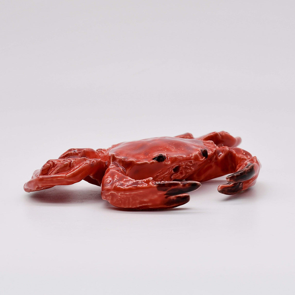 Crabe en céramique - Rouge