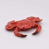 Crabe en céramique - Rouge