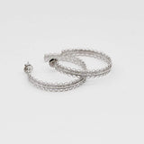 Créoles I Boucles d'oreilles en argent