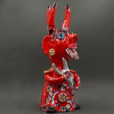 Diabo com três cornos 40 cm - Júlia Côta