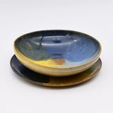 Grand assiette creuse en grès de la collection portugaise Corals Assiette creuse en grès "Corals"