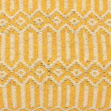 Grand plaid en coton orange tissé au Portugal Plaid en coton 210X140 - Orange