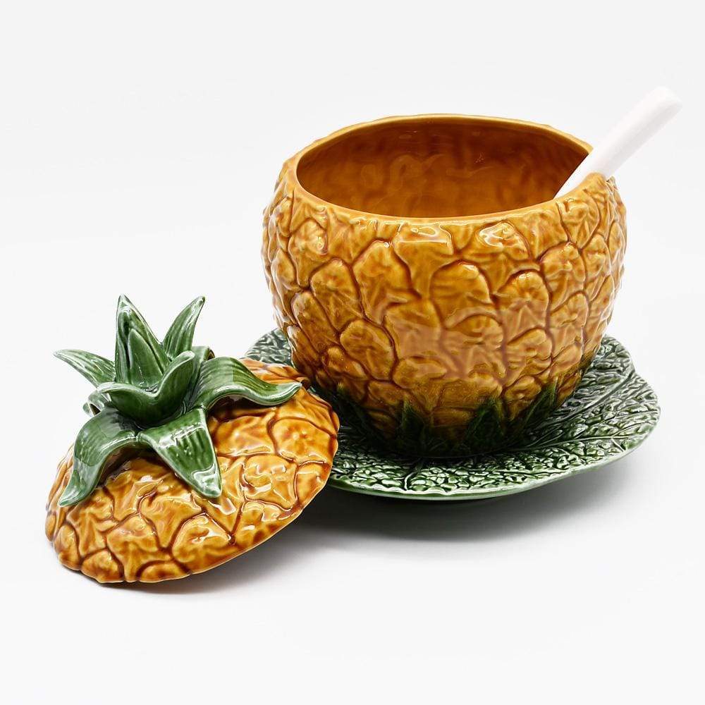 Pot en céramique en forme d'ananas - 18cm