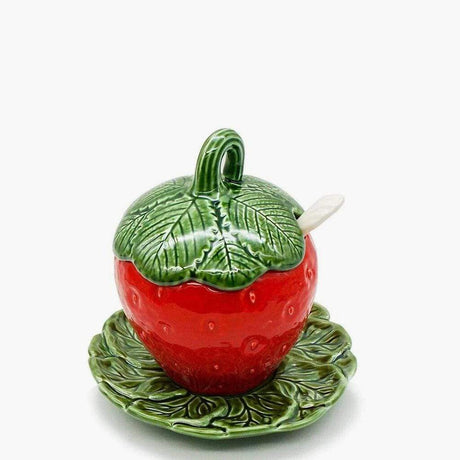 Pot en céramique en forme de fraise - 20cm