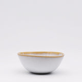 Grande assiette en grès de la collection portugaise Corals Bol en grès "Amazonia" Blanc