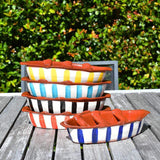 Grille Chorizo portugais I Assador de chouriço Grille Chorizo "Costa Nova Mar" - Noir